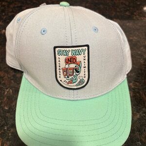 Skull Lacrosse “Stay Wavy”Hat from Lacrosse Unlimited Rare Collectors Item!!!
